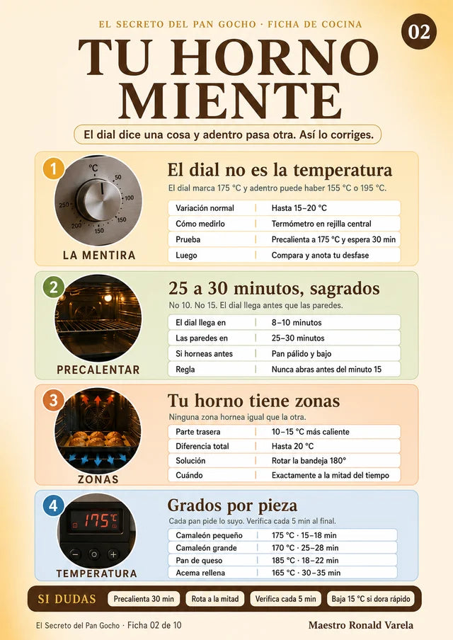 Tu horno miente