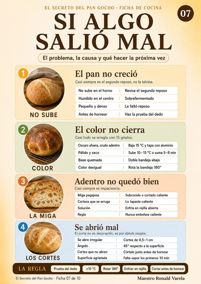 Si algo salió mal
